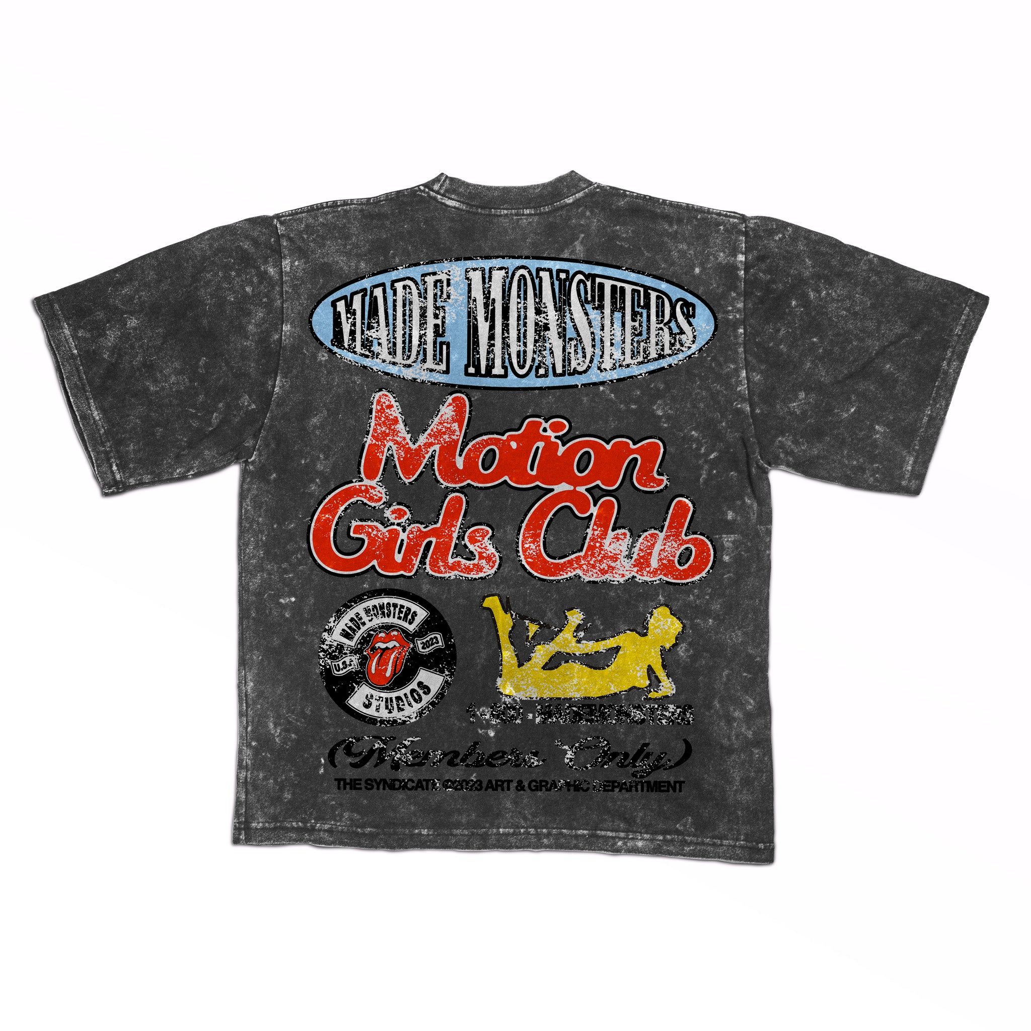 "Made Ladies Only" Acid Washed T-Shirt