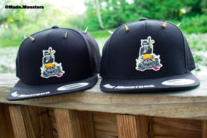Trap Going Crazy Spiked Snapback Hat